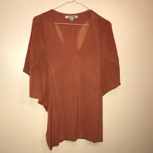 Forever 21 Burnt orange dolman top